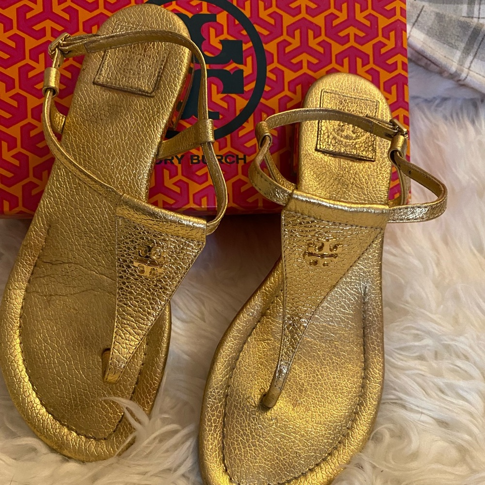 Tory Burch sandals worn a few times great condition - Picture 4 of 6